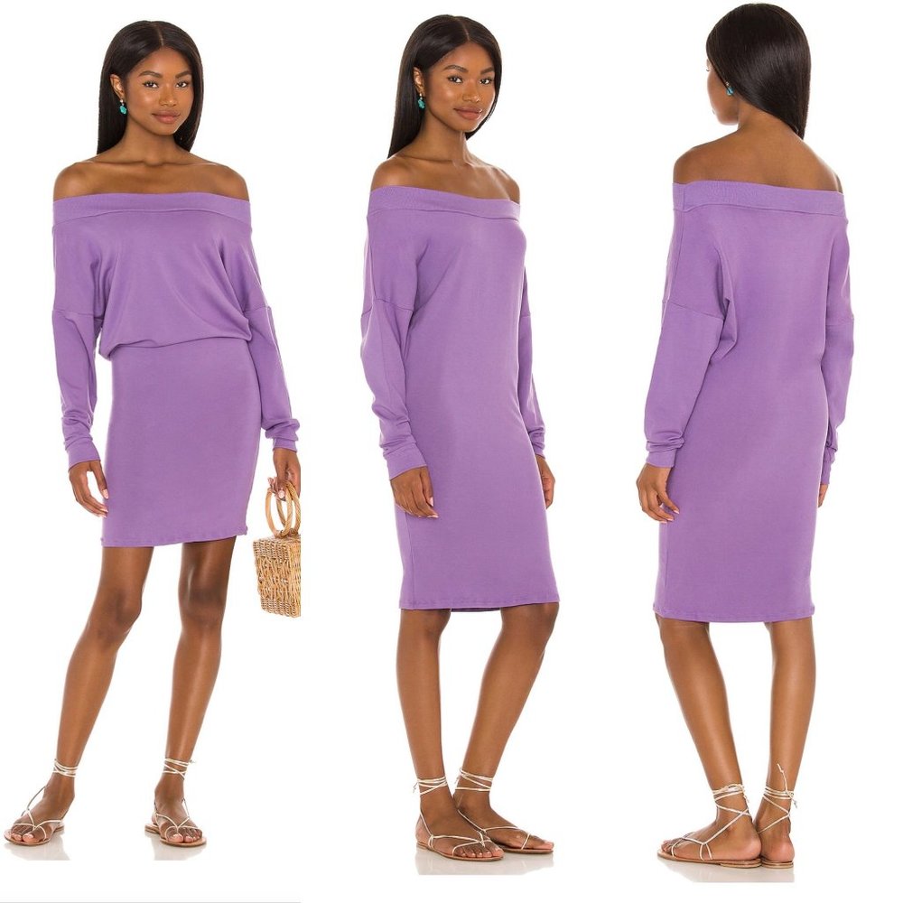 Indah BABYRUTH Long Sleeve Mini Dress